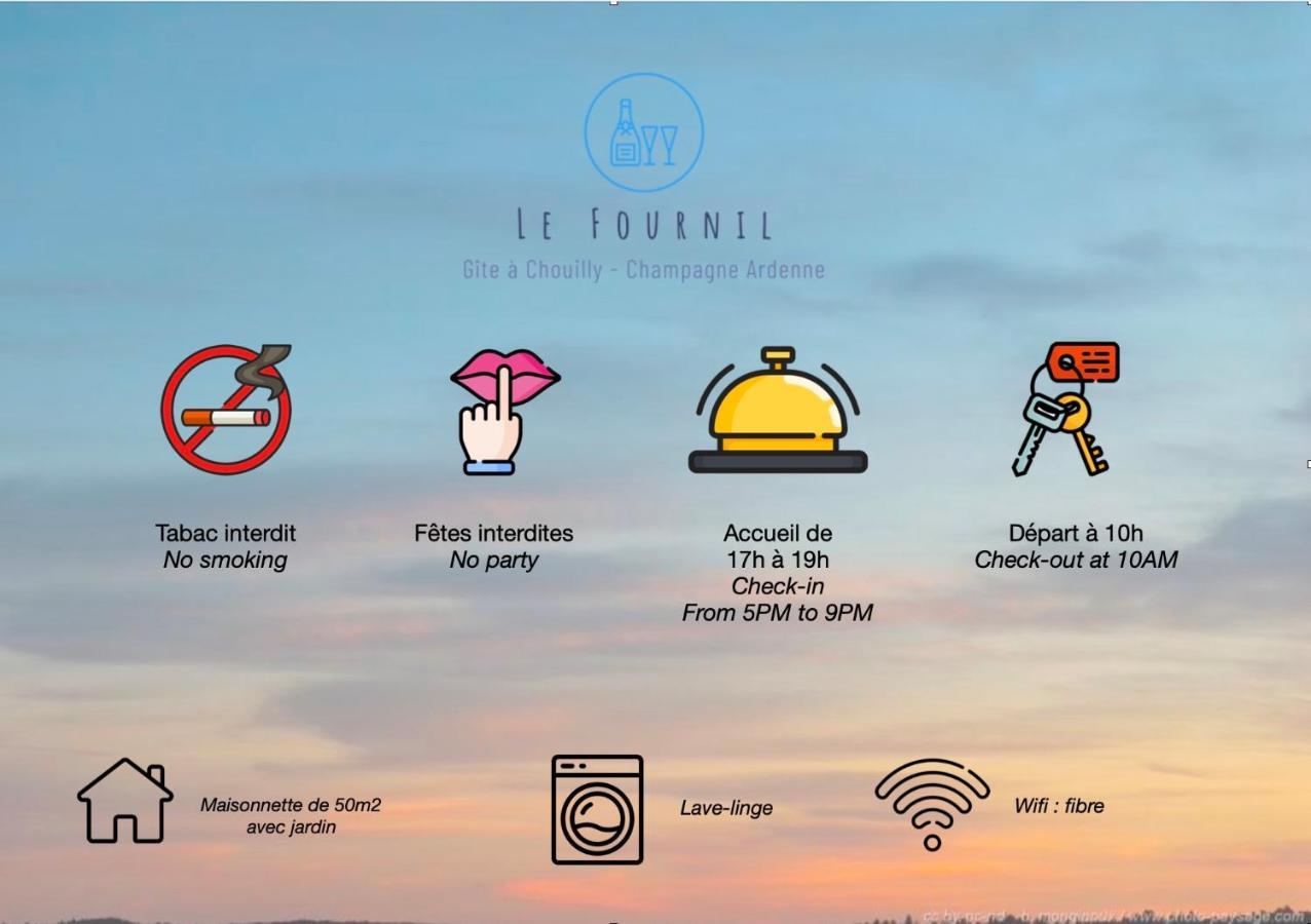 شقة Le Fournil Chouilly المظهر الخارجي الصورة